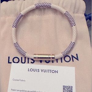 Brand New LV Damier Azul Keep it Bracelet